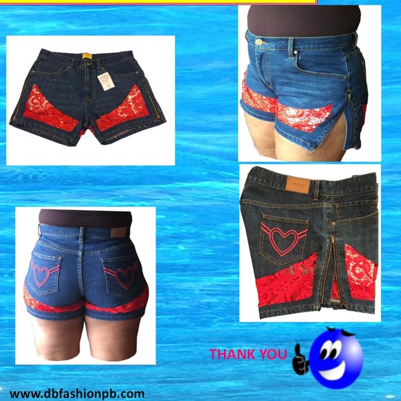 DB Short with Sides Zippers - Picture 3 of 16